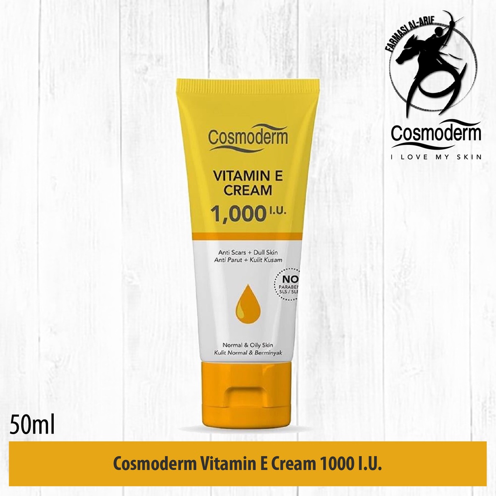 Cosmoderm Vitamin E Cream 1000 I.U. 50ml